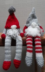 Christmas Knitted Gnomes