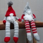 Knitted Christmas Gnomes