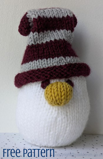 Large Knitted Snowman