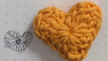 Crochet Small Hearts