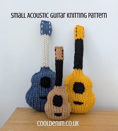 knitted guitars