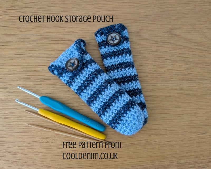 crochet hook pouch pattern